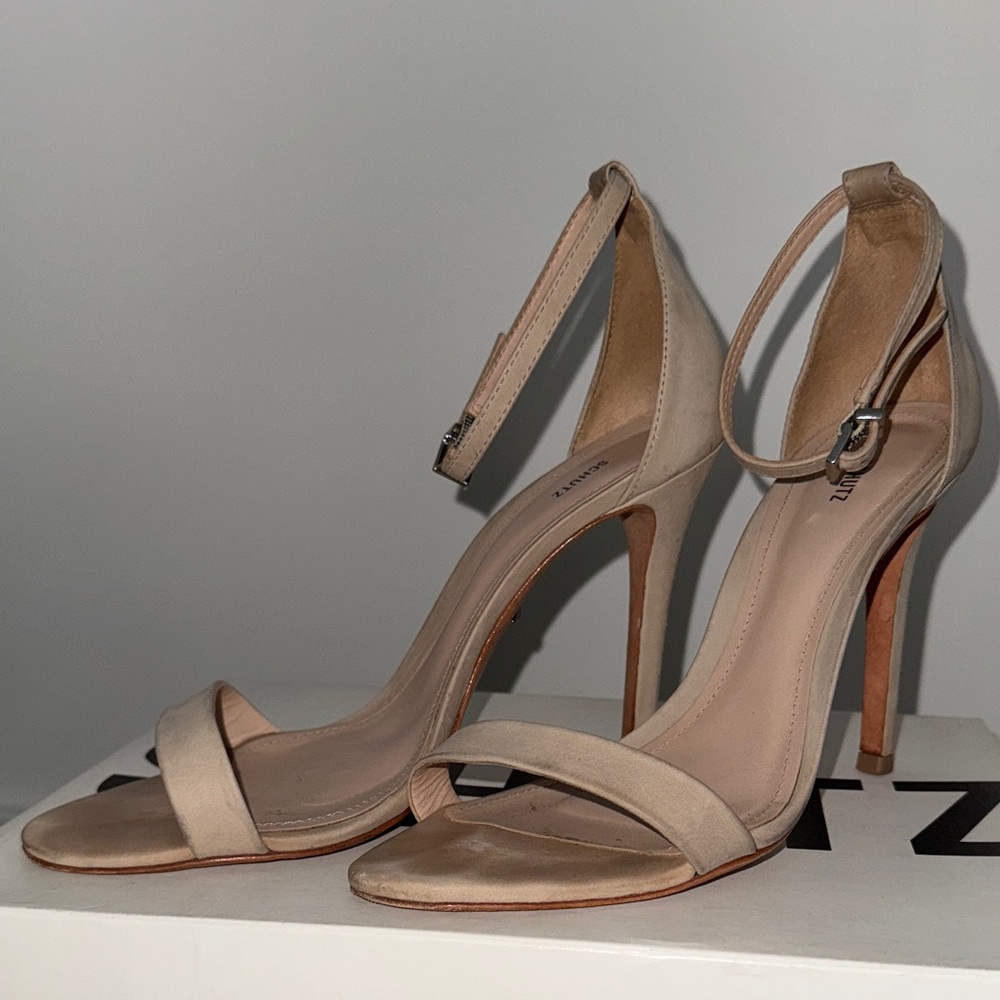 SCHUTZ Cady Lee Suede Sandals